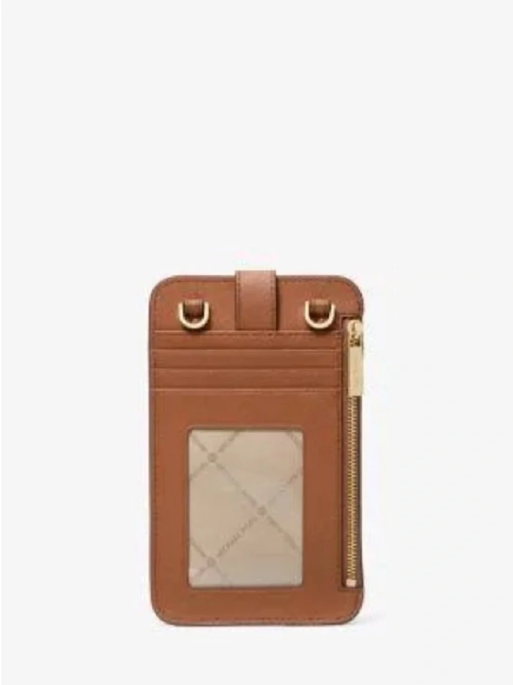 Michael Kors Saffiano Leather Smartphone Crossbody Bag